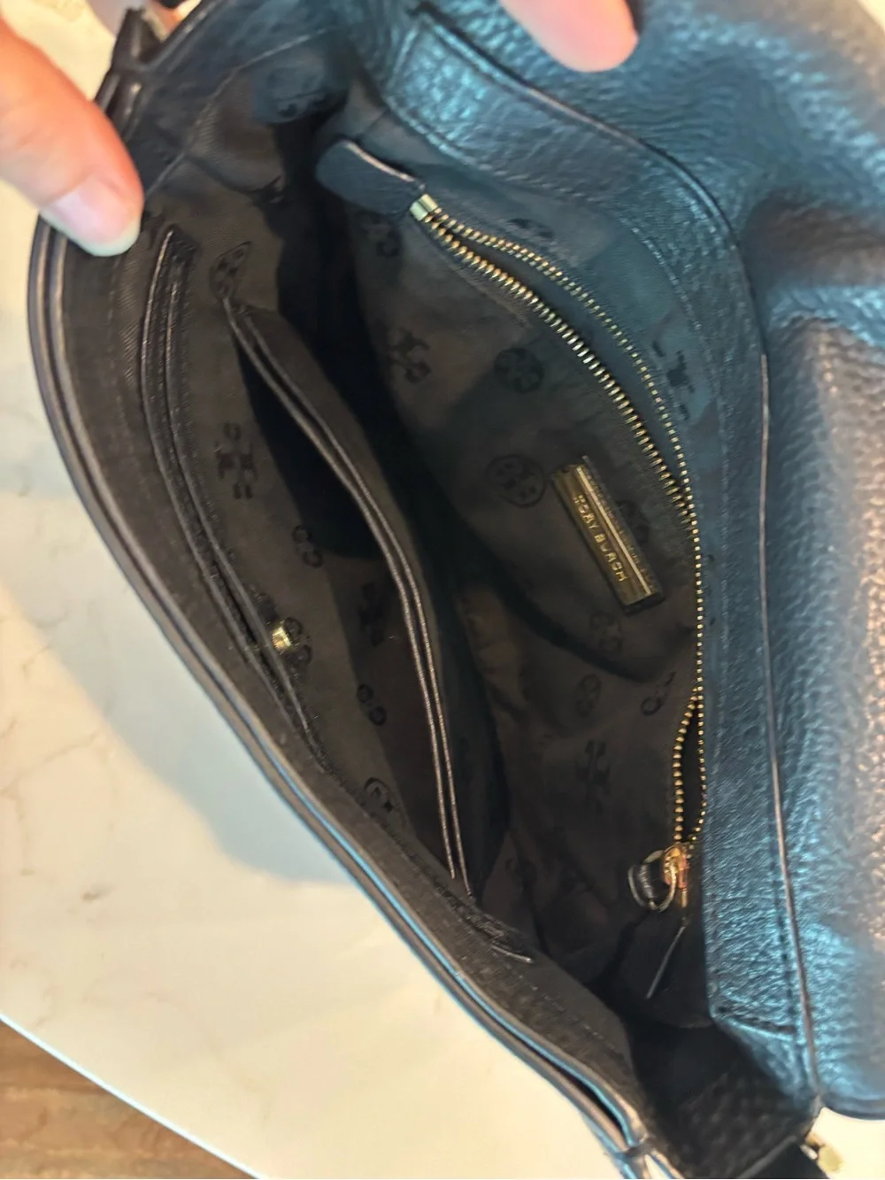 Tory Burch beautiful pebbled